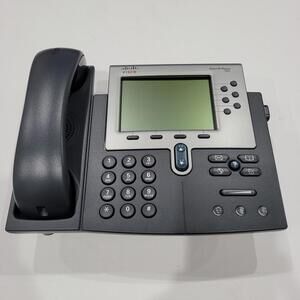 Cisco CP-7962G Unified IP Business Phone - Missing Cables , Station & Phone Only